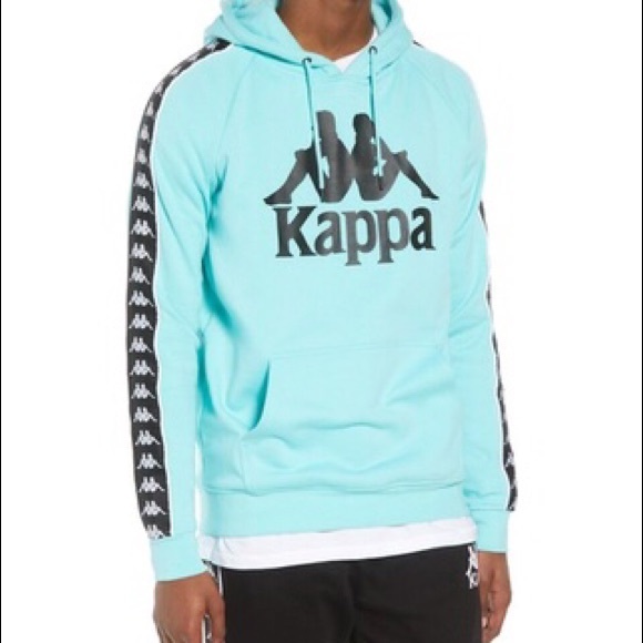 Kappa Other - Men’s Kappa Banda 222 Turquoise Hoodie Sz.Med